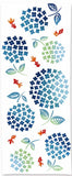 Kenema - 50248 Hydrangea Goldfish 紫陽花金魚   (The dyed Tenugui) - Japanese traditional Tenugui