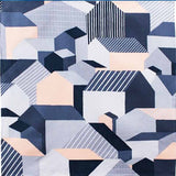 Cohare こはれ - Home  Gray Pink  (ホーム グレー ピンク) 21413-120 - Furoshiki   45 x 45 cm
