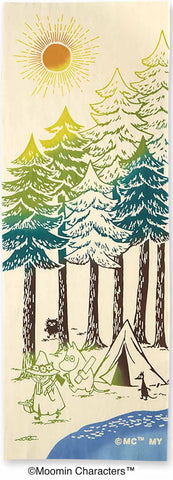 Kenema -  51022 Moomin Characters series -   Work  ひとしごと  (The dyed Tenugui)