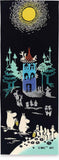 Kenema -  51021  Moomin Characters series -   moonlight   月明かり   (The dyed Tenugui)