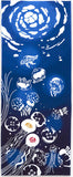 Kenema  - 50212   Natsu Kurage   夏くらげ  (jellyfish)   (The dyed Tenugui)