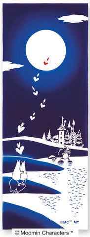 Kenema -  51017   Moomin Characters series - Romance   ロマンス(The dyed Tenugui)