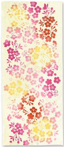 Kenema  -  50274  Cherry blossom butterfly   桜蝶      (The dyed Tenugui)