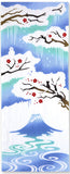 Kenema  - 50297  Snow-capped Mt. Fuji    富士見雪景   (The dyed Tenugui)