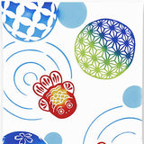 Kenema - 50249 Water surface goldfish 水面金魚   (The dyed Tenugui) - Japanese traditional Tenugui