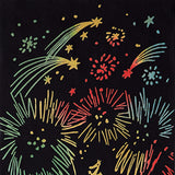Kenema - 51023  Moomin Characters series -   Firework 花火  (The dyed Tenugui)