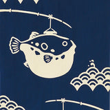 Kenema  - 50231  Fuku chochin    福提灯   (The dyed Tenugui)