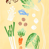 Kenema  - 50228   Onabe no junbi    お鍋の準備    (The dyed Tenugui)