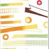 Kenema - 50257  Colorful Masking Tape  カラフルマステ (The dyed Tenugui) - Japanese traditional Tenugui