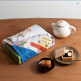 Sumidagawa - Utagawa Hiroshige - Sumidagawa Suigin no mori masakki (隅田川 水神の森真崎 コン ) 20718-208  - Furoshiki  70 x 70 cm