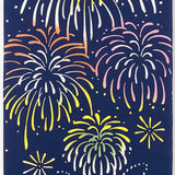 Kenema - 50191 Forest Fireworks 森の花火   (The dyed Tenugui) - Japanese traditional Tenugui