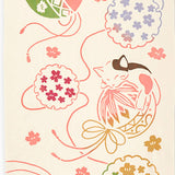 Kenema  - 50234  Temari neko  手鞠猫/てまりねこ  (The dyed Tenugui)