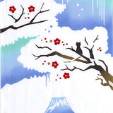 Kenema  - 50297  Snow-capped Mt. Fuji    富士見雪景   (The dyed Tenugui)