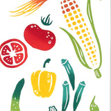 Kenema  -  50216 Toretate Natsu yasai     採れたて夏野菜        (The dyed Tenugui)