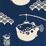 Kenema  - 50231  Fuku chochin    福提灯   (The dyed Tenugui)