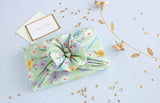 Himemusubi - Sakura  桜 グリーン (Green)  20552-107  - Furoshiki   50 x 50 cm