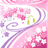 Kenema  - 50272  Fuji's Sakuragawa River   富士の桜川     (The dyed Tenugui)