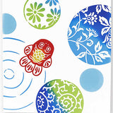 Kenema - 50249 Water surface goldfish 水面金魚   (The dyed Tenugui) - Japanese traditional Tenugui