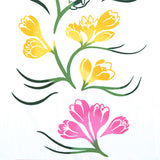 Kenema -  50265  The Coming of Spring  春の訪れ (The dyed Tenugui) - Japanese traditional Tenugui