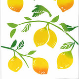 Kenema - 50254  Lemon Tree  レモンツリー (The dyed Tenugui) - Japanese traditional Tenugui