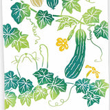 Kenema - 50252 Resting in the shade 葉陰で休息   (The dyed Tenugui) - Japanese traditional Tenugui