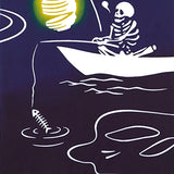 Kenema -   50269   Fishing in the Sanzu River   三途の川釣り    (The dyed Tenugui)