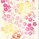 Kenema  -  50274  Cherry blossom butterfly   桜蝶      (The dyed Tenugui)
