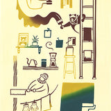 Kenema  -   50283  DIY MAP/ディーアイワイマップ   Japanese Tradition Cotton Towel (The dyed Tenugui)