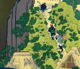 Katsushika Hokusai - Tokaido Sakanoshita Kiyotakikannon (東海道坂ノ下 清瀧くわんおん) - Free Shipping