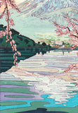 Okada Koichi - #P2 Kawaguchiko no Fuji (The view of Mt.Fuji from Lake Kawaguch) ( 河口湖の富士)- Free Shipping