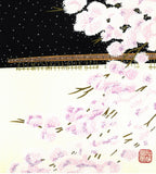 Kato Teruhide - #039 Cherry Blossom at Arashi Yama - Free Shipping