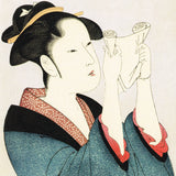 Kitagawa Utamaro - Bijin-ga (Beautiful woman in Edo era) - Ukiyoe Origami