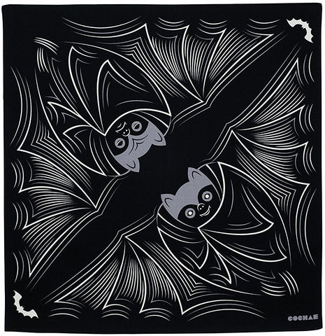 Cochae - Komori (Bat) - Furoshiki 68 x 68 cm