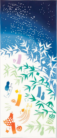 Kenema  -  50155 Hoshi matsuru no yoru    星祭りの夜 (The dyed Tenugui)