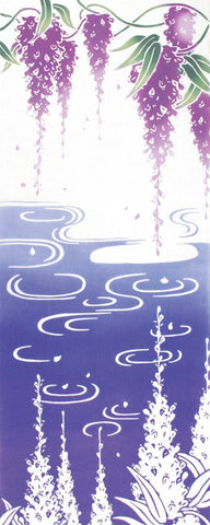 Kenema - 800131 Fuji Kagami 藤鏡 (The dyed Tenugui)