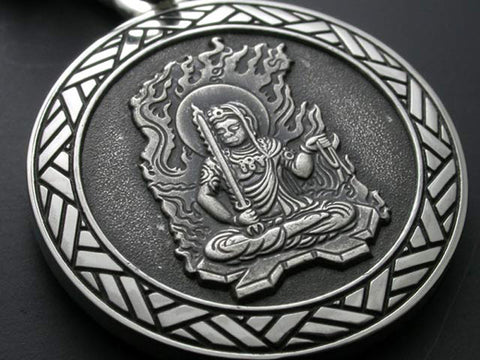 Saito - Fudo Myo-o Pendant Top (Silver 950)