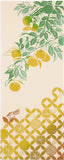 Kenema -  50128 Yuzu minoru koro  柚子実る頃  (The dyed Tenugui) - Japanese traditional Tenugui
