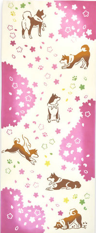 Kenema  - 50204 Haru no Osanpo 春のお散歩  (The dyed Tenugui)