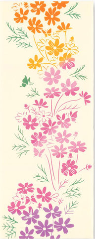 Kenema - 50196  Aki no Michi (Cosmos)  秋の道 (The dyed Tenugui)