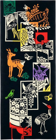 Kenema - 50148 Hanafuda  花札  (The dyed Tenugui)