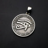 Saito - Eye of Horus Silver 950 Pendant Top