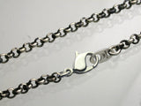 Saito - Gin-Ryu-Thin Size Chain Silver 925 (80 cm - 31.496 ")