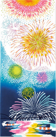 Kenema - 50112 Uchiage Hanabi 打上花火 (The dyed Tenugui)