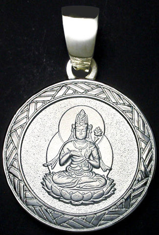 Saito - Seishi Bosatsu Pendant Top Platinum  (Pt 900)