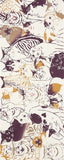 Kenema  - 51692 Neko zukushi (Cats) 猫づくし  (The dyed Tenugui)- Japanese traditional Tenugui