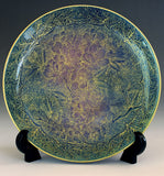 Fujii Kinsai Arita Japan - Kinran Yurisai Kinran Sakura Ornamental plate 19.00 cm (Superlative Collection) - Free Shipping