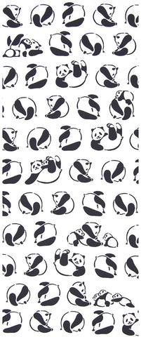 Kenema  - 50031 Denguri Oyako Panda  でんぐりパンダ親子  (The dyed Tenugui)