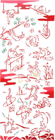 Kenema - 50081 Chojyugiga Taiso (Gymnastics) 体操 (The dyed Tenugui)