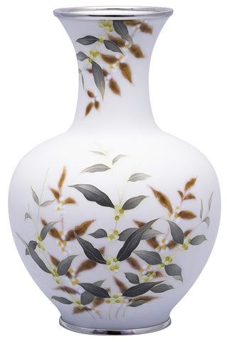 Saikosha - #110-12 Shikibu (Cloisonné ware vase) by Master T. Tamura - Free Shipping