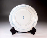 Fujii Kinsai Arita Japan - Ironabeshima My. Fuji & Sakura Ornamental plate 19.00 cm  - Free Shipping